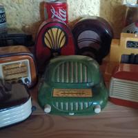 Mini radio d'epoca da collezione