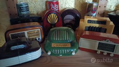 Mini radio d'epoca da collezione