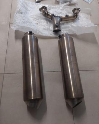 Terminali scarico dx sx KTM 990 SMT