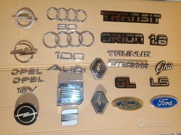 scritta targhetta vintage Ford Opel Seat Audi 