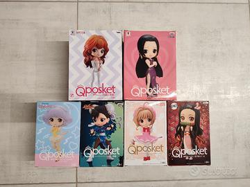 6 Qposket Banpresto - NUOVE SIGILLATE 