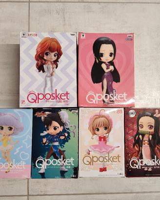 6 Qposket Banpresto - NUOVE SIGILLATE 