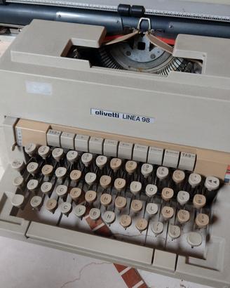 Macchine da scrivere vintage Olivetti Linea 98 