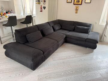Divano letto angolare con cassetto  destra