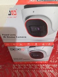 due telecamere fixed Lens dome camera nuove 