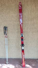 Sci vintage Fischer SC4 + bastoncini