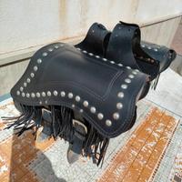 borse rigide cuoio per moto 
