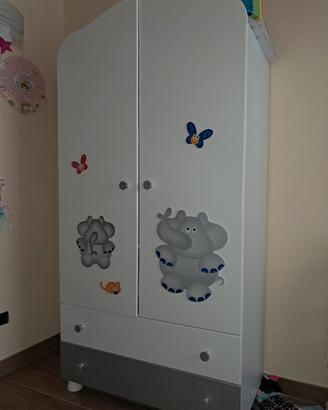 Armadio e cassettiera 