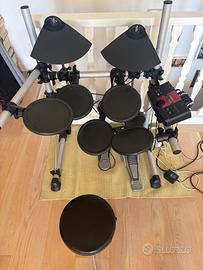 batteria Yamaha DTXPLORER + sgabello + donner