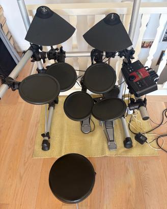 batteria Yamaha DTXPLORER + sgabello + donner
