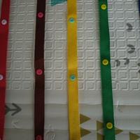 Set di 5 cordini per giochi, ciucci, borracce, bib