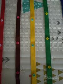 Set di 5 cordini per giochi, ciucci, borracce, bib