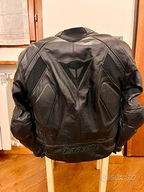 Giacca moto pelle Dainese tg50