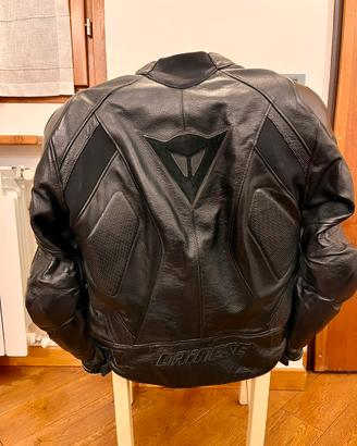 Giacca moto pelle Dainese tg50