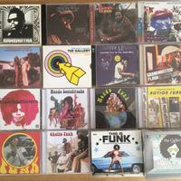CD di musica funk, disco , soul, progressive