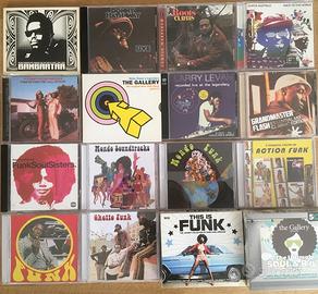 CD di musica funk, disco , soul, progressive