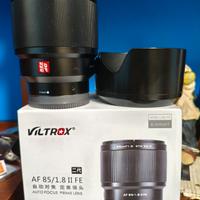 Obiettivo VILTROX 85mm F 1.8 II SONY FE
