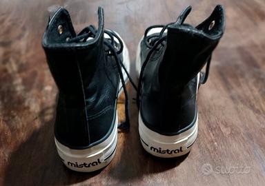 Sneakers alte Mistral pelle