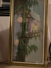 Dipinto firmato incorniciato