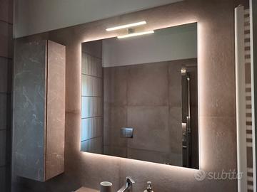 Specchiera da bagno retroilluminata