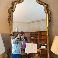 Antica specchiera 1800 con richiami 1700