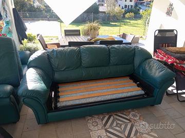 Divano letto  due postazioni 