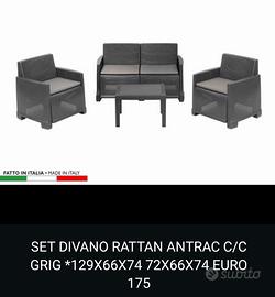 Set giardino