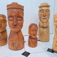 sculture in legno