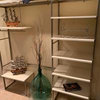 Scaffale acciaio + legno