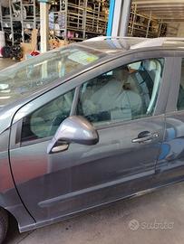 Porta anteriore sx nuda PEUGEOT 308 del 2009