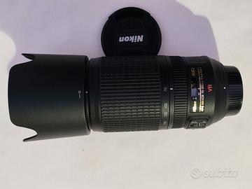 Nikon obiettivo AF - S 70-300/4.5-5.6 G VR ED