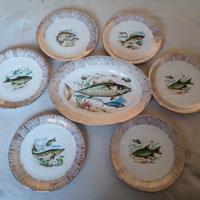 Servizio da pesce Richard Ginori vintage 