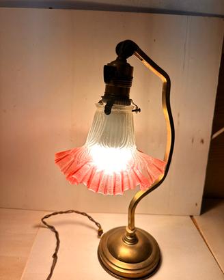 Antiquariato-Lampada in ottone