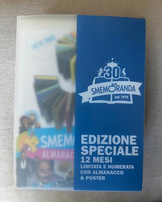Smemoranda edizione limitata e numerata 30 anni