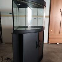 Acquario ad angolo con mobile 190 Litri