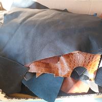 Stock ritagli di pelle