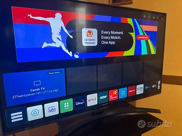 LG Smart TV 43” 4K UHD