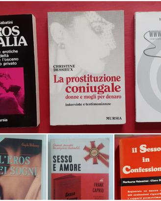 Libri vari sessualità e sessuologia (vedi elenco)