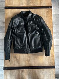 Giacca moto in pelle Spike