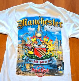 Maglietta T-shirt Hard Rock Cafe Manchester S