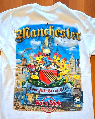 Maglietta T-shirt Hard Rock Cafe Manchester S