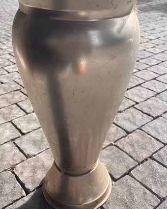 Vaso Anfora Medici in Metallo Vintage