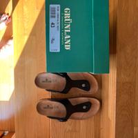 Originali infradito nere nuove Grunland n43