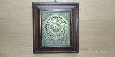 Calendario PERPETUO in ottone