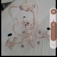 Lampadario antico shabby