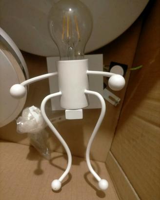 Lampada applique omino