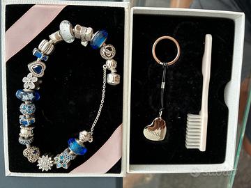 Pandora originale con 18 charmes