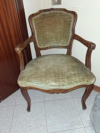 Poltrona antica stile Luigi XVI 