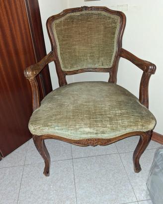 Poltrona antica stile Luigi XVI 