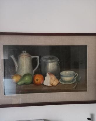 Quadro a olio, 1969 ,firmato Mazza